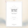 Listening for His Voice — 90-Day Guided Journal for Hearing God Through Scripture and Prayer