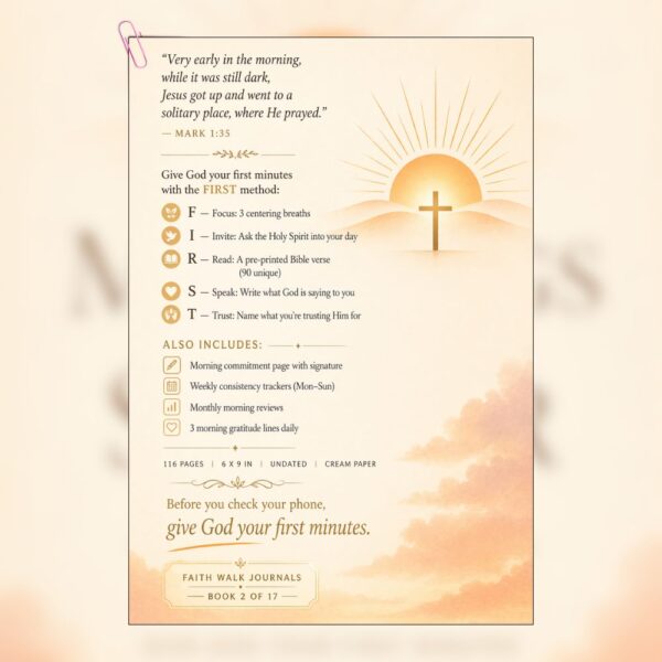 Faith Walk Journals - Mornings with the Savior