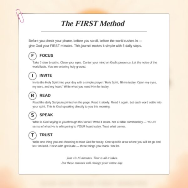 Faith Walk Journals - Mornings with the Savior