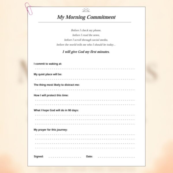 Faith Walk Journals - Mornings with the Savior