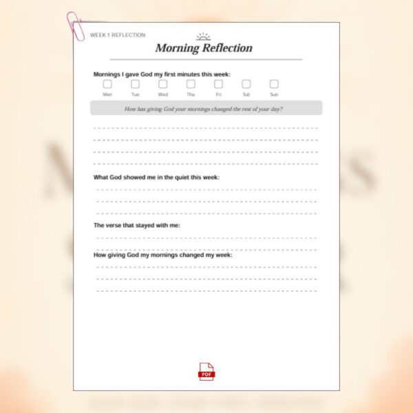 Faith Walk Journals - Mornings with the Savior