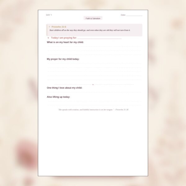 Faith Walk Journals - Praying for My Family — 90-Day Prayer Journal for Mothers Who Pray Over Their Children and Home (5) Faith Walk Journals - Praying for My Family — 90-Day Prayer Journal for Mothers Who Pray Over Their Children and Home